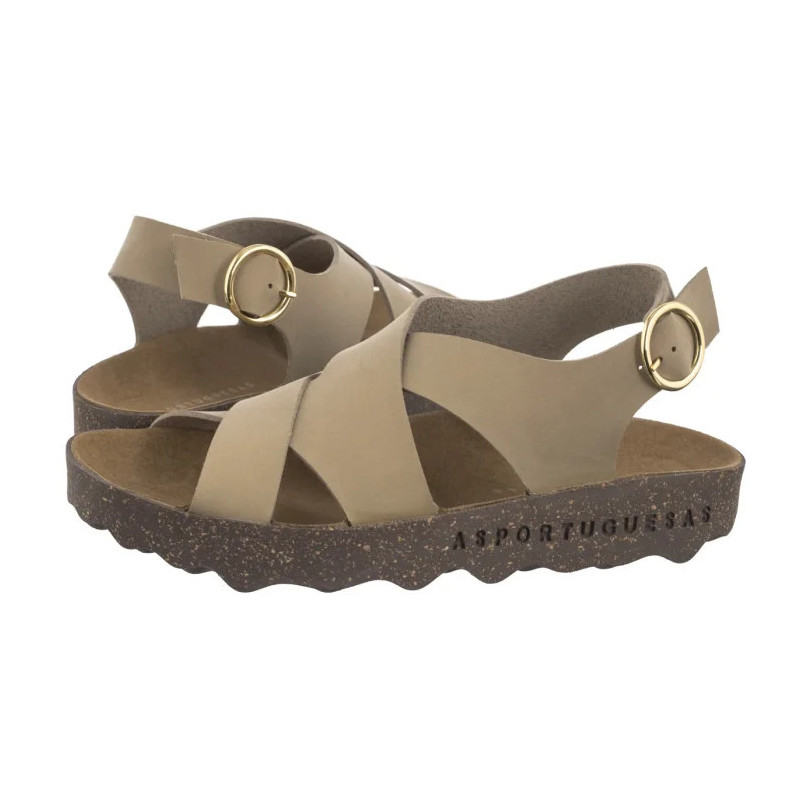 Asportuguesas Cusk L Eco Nubu Beige P018278001 (AP17-a) sandaalid