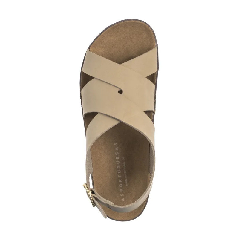Asportuguesas Cusk L Eco Nubu Beige P018278001 (AP17-a) sandaalid