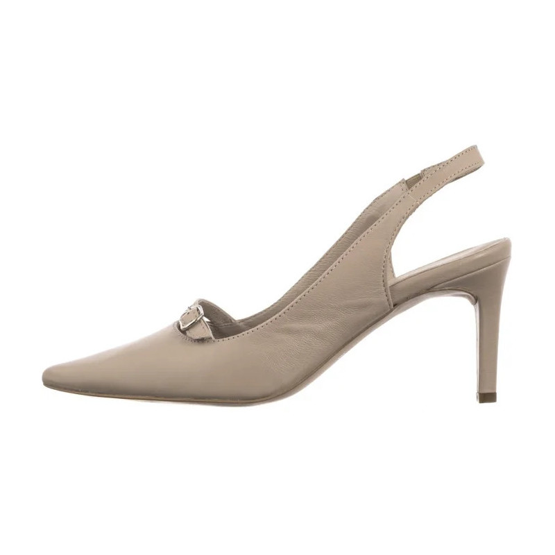 Ryłko Beżowe 7YES7_T7 _6NL (RY1049-a) kõrged kontsad