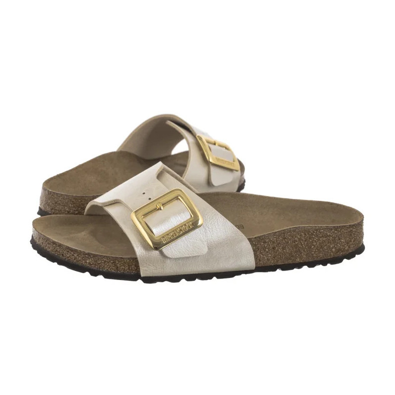 Birkenstock Catalina Cushion Buckle Graceful Pearl White 1029393 (BK289-b) Naiste kingad/klappide klapid
