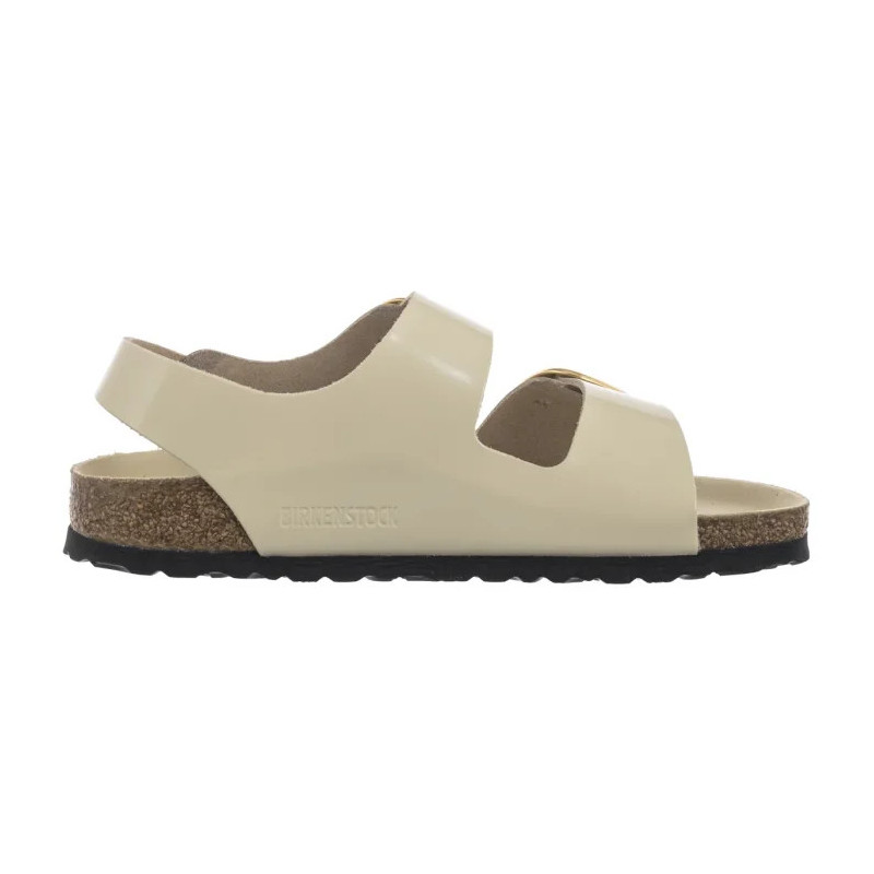 Birkenstock Milano Big Buckle High-Shine Ecru 1025395 (BK287-b) sandaalid