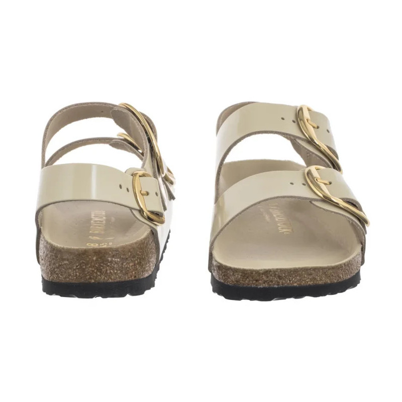 Birkenstock Milano Big Buckle High-Shine Ecru 1025395 (BK287-b) sandaalid