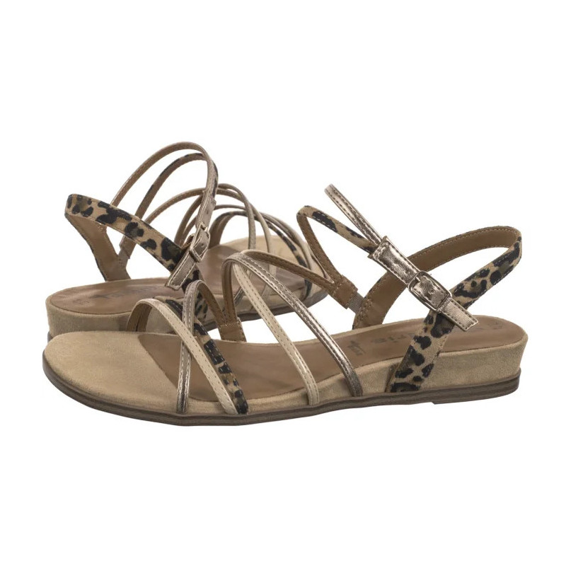Tamaris Beżowe 1-28103-42 445 Tan Comb (TM528-a) sandaalid