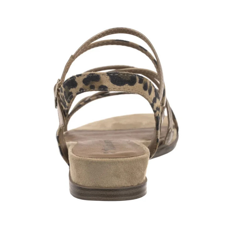 Tamaris Beżowe 1-28103-42 445 Tan Comb (TM528-a) sandaalid