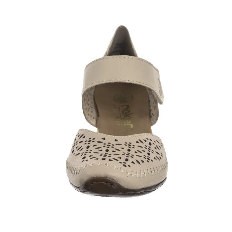 Rieker Beżowe 43750-62 Beige (RI250-a) kingad