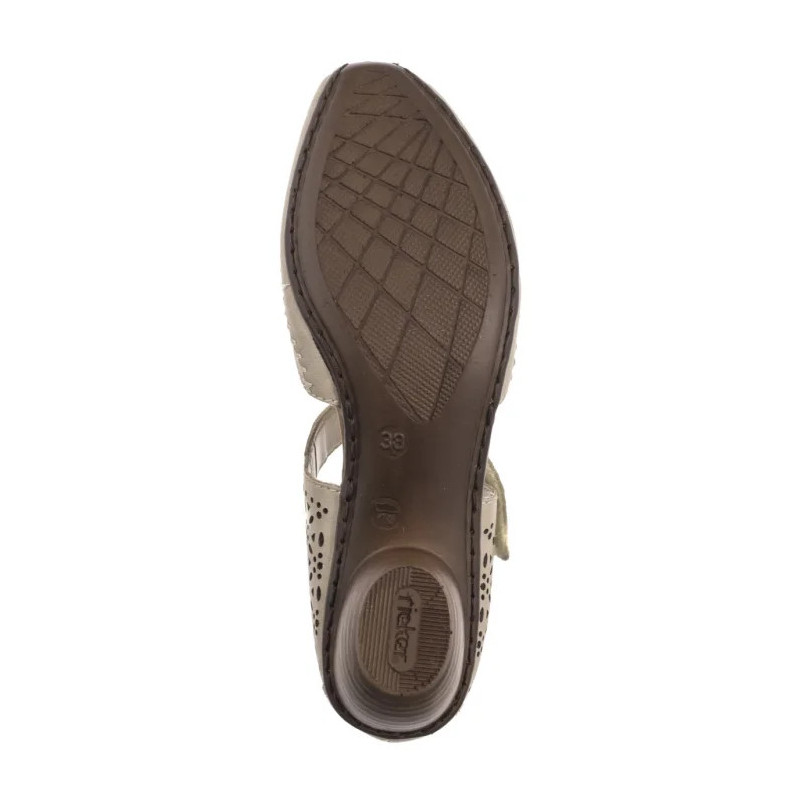 Rieker Beżowe 43750-62 Beige (RI250-a) kingad