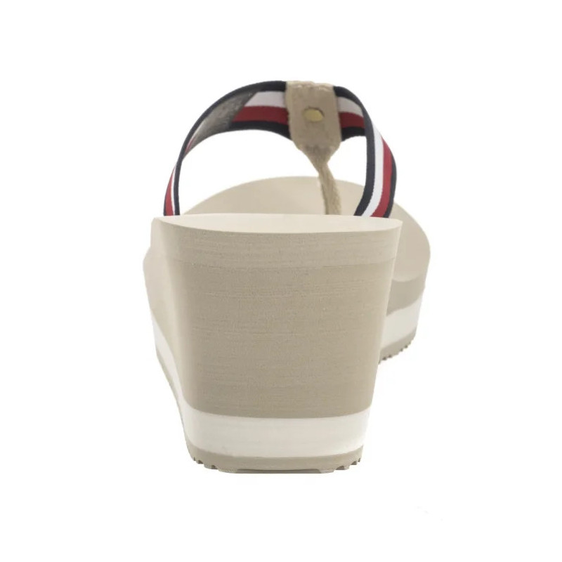 Tommy Hilfiger TH Corporate Wedge Beach Sandal Muslin FW0FW08520 ACJ (TH1314-a) kingad