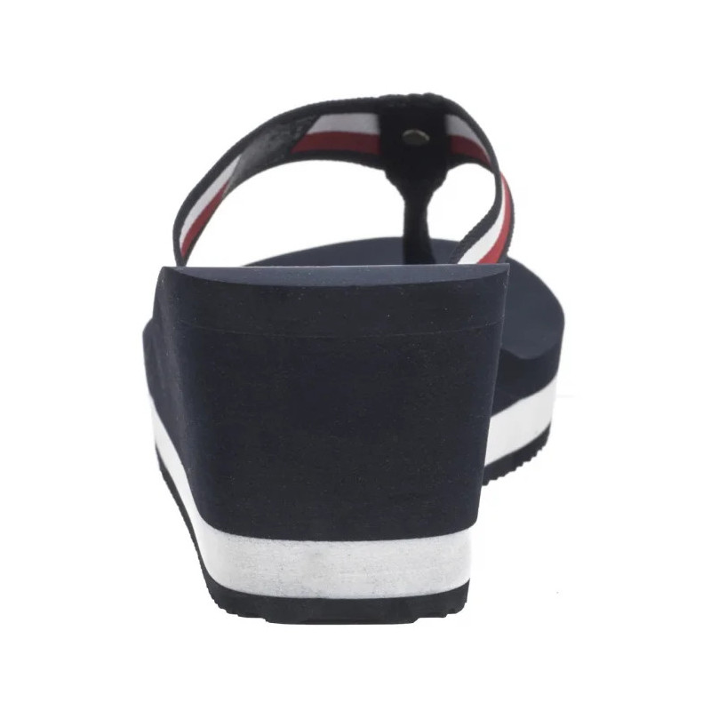 Tommy Hilfiger TH Corporate Wedge Beach Sandal Space Blue FW0FW08520 DW6 (TH1314-b) kingad