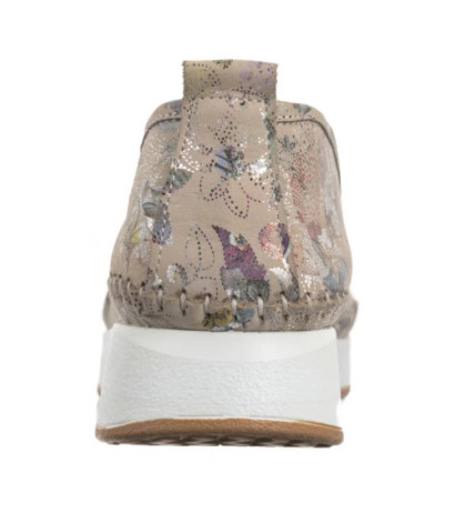 Venezia Beżowe w Kwiaty E124NUBEOBM029 (VE835-a) kingad