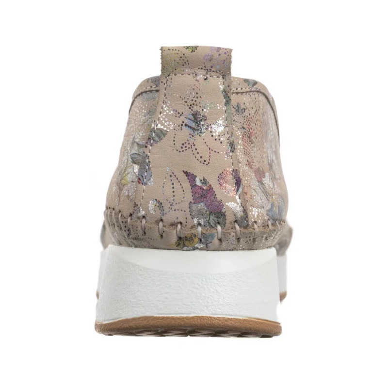 Venezia Beżowe w Kwiaty E124NUBEOBM029 (VE835-a) kingad