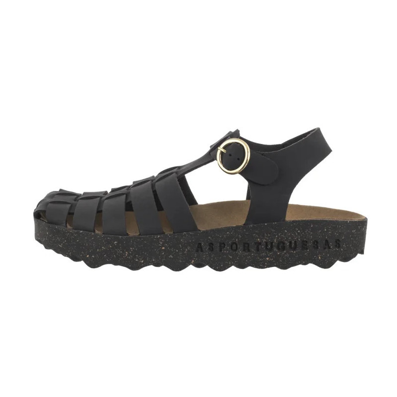 Asportuguesas Calix L Eco Nubu Black P018277000 (AP19-a) sandaalid