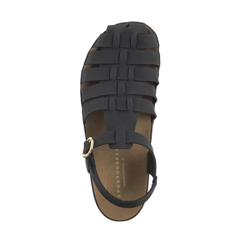 Asportuguesas Calix L Eco Nubu Black P018277000 (AP19-a) sandaalid