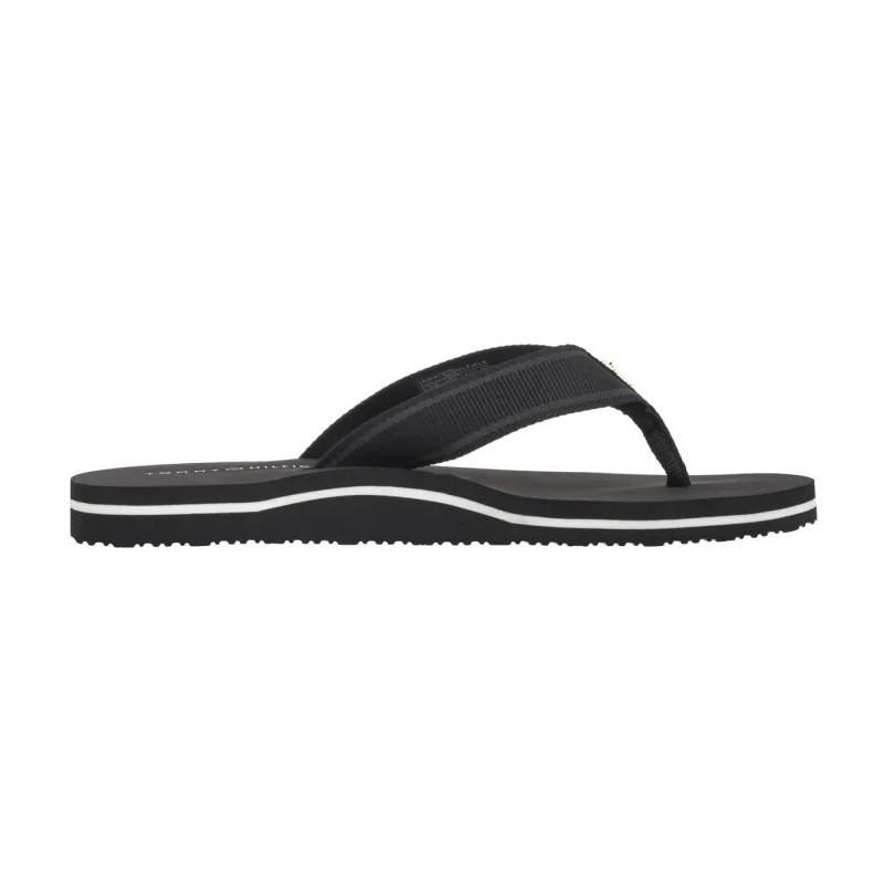 Tommy Hilfiger Hilfiger Webbing Beach Sandal Black FW0FW08515 BDS (TH1317-a) kingad