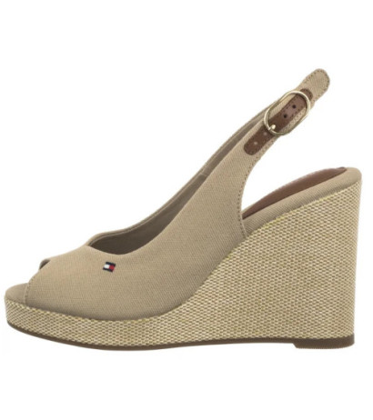 Tommy Hilfiger Flag High Wedge Espad Slingback Horseradish FW0FW08597 ACC (TH1327-a) kingad