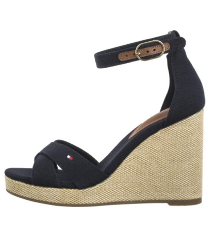 Tommy Hilfiger Flag High Wedge Espad Crisscross Space Blue FW0FW08661 DW6 (TH1329-a) kingad