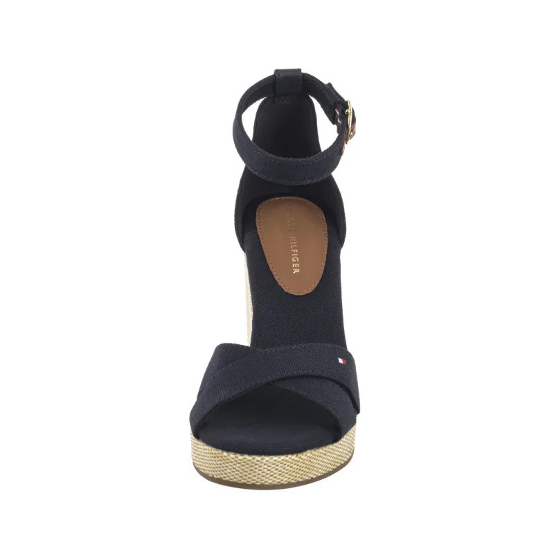 Tommy Hilfiger Flag High Wedge Espad Crisscross Space Blue FW0FW08661 DW6 (TH1329-a) kingad