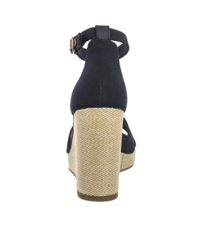 Tommy Hilfiger Flag High Wedge Espad Crisscross Space Blue FW0FW08661 DW6 (TH1329-a) kingad