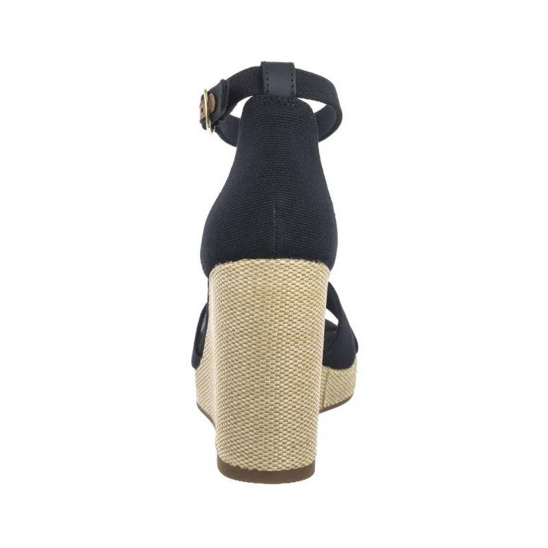 Tommy Hilfiger Flag High Wedge Espad Crisscross Space Blue FW0FW08661 DW6 (TH1329-a) kingad