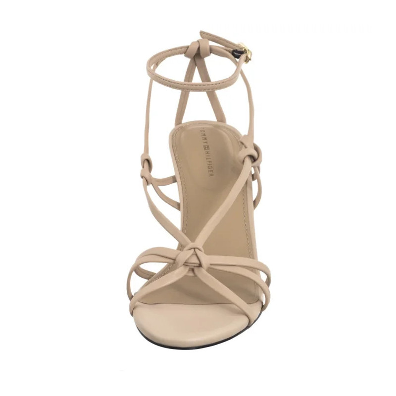 Tommy Hilfiger Leather Knots Wedge Sandal Misty Blush FW0FW08417 TRY (TH1331-a) kingad