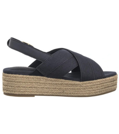 Tommy Hilfiger Denim Espadrille Platform Sandal Space Blue FW0FW08669 DW6 (TH1333-b) kingad