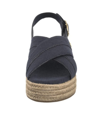 Tommy Hilfiger Denim Espadrille Platform Sandal Space Blue FW0FW08669 DW6 (TH1333-b) kingad
