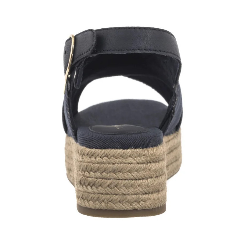 Tommy Hilfiger Denim Espadrille Platform Sandal Space Blue FW0FW08669 DW6 (TH1333-b) kingad