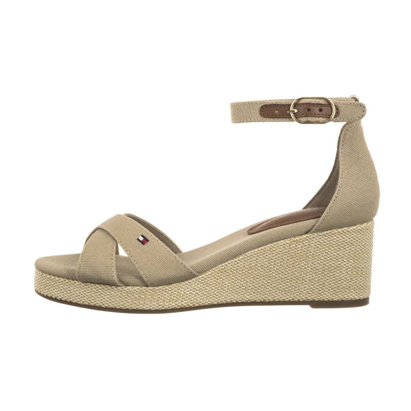 Tommy Hilfiger Flag Criss-Cros Mid Wedge Espad Horseradish FW0FW08481 ACC (TH1337-a) kingad