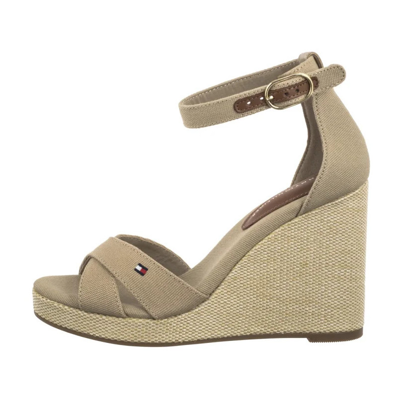 Tommy Hilfiger Flag High Wedge Espad Crisscross Horseradish FW0FW08661 ACC (TH1329-b) kingad