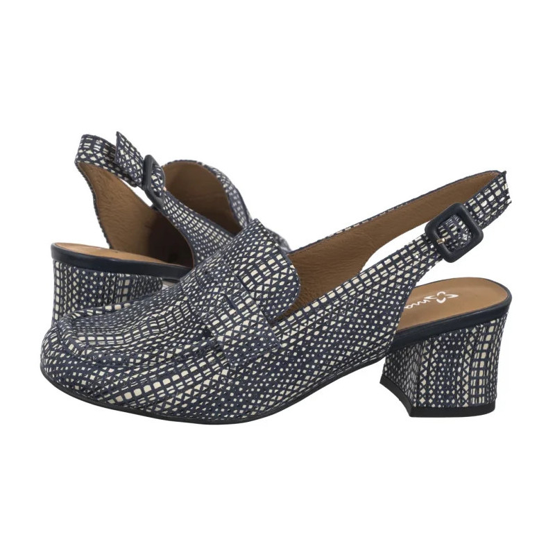 Maciejka Granatowe+Beż N6804-17/00-1 (MA1332-a) kingad