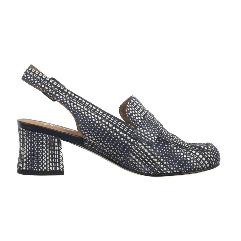 Maciejka Granatowe+Beż N6804-17/00-1 (MA1332-a) kingad