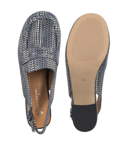 Maciejka Granatowe+Beż N6804-17/00-1 (MA1332-a) kingad