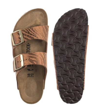 Birkenstock Arizona BS SYN Zebra Pecan 1029509 (BK295-b) Naiste kingad/klappide klapid