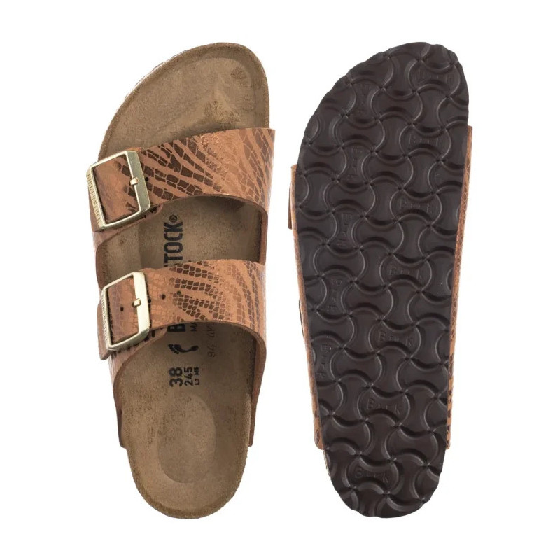 Birkenstock Arizona BS SYN Zebra Pecan 1029509 (BK295-b) Naiste kingad/klappide klapid