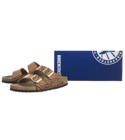 Birkenstock Arizona BS SYN Zebra Pecan 1029509 (BK295-b) Naiste kingad/klappide klapid