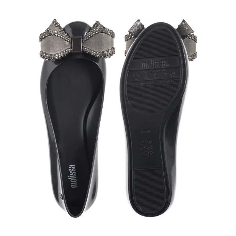 Melissa Sweet Love VIII AD 33885 AO323 Black/Metallic Dark Grey (ML348-b) baleriinid