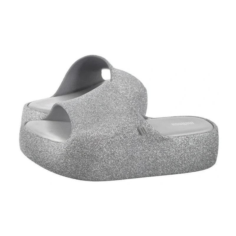 Melissa Free Platform Slide Gl 36126/BF581 Glitter Grey (ML354-a) kingad