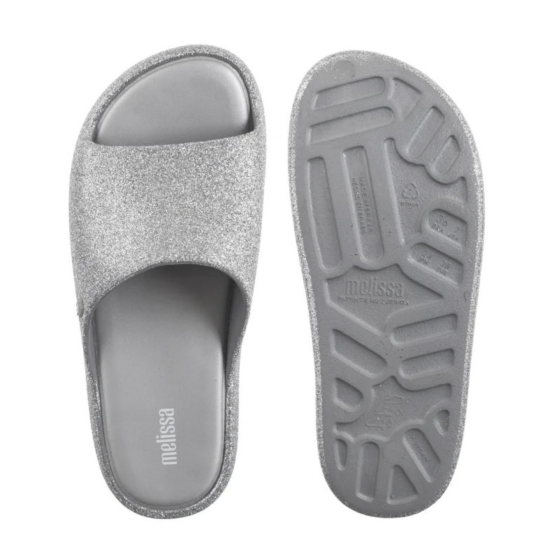 Melissa Free Platform Slide Gl 36126/BF581 Glitter Grey (ML354-a) kingad