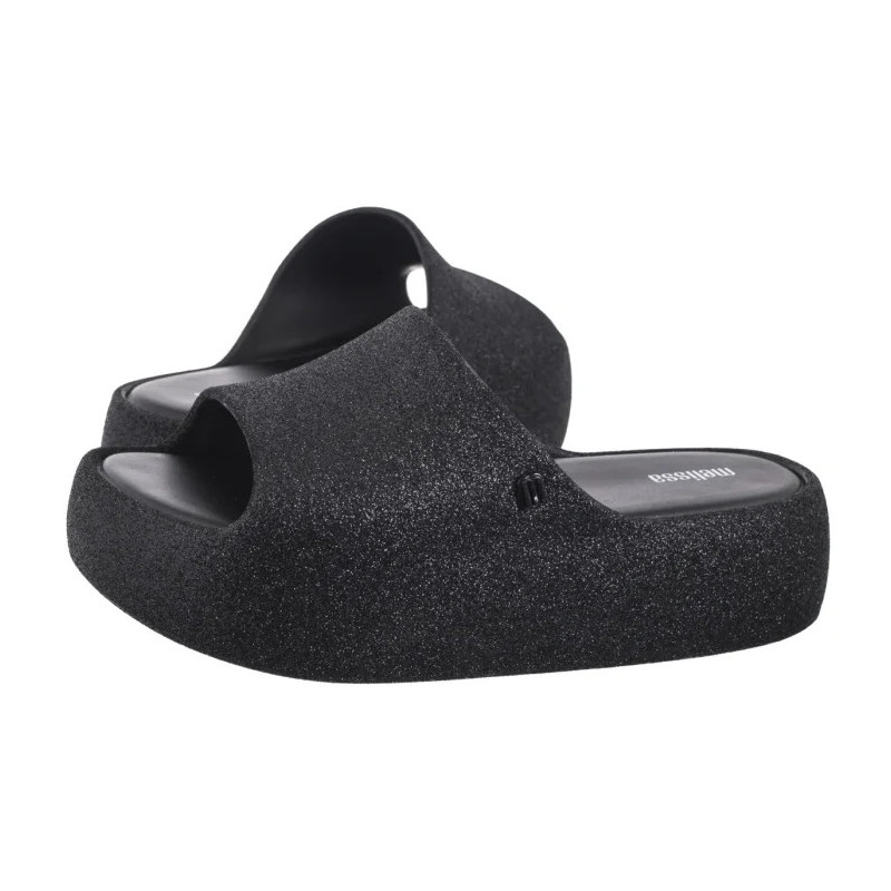 Melissa Free Platform Slide Gl 36126/BF580 Glitter Black (ML354-b) kingad