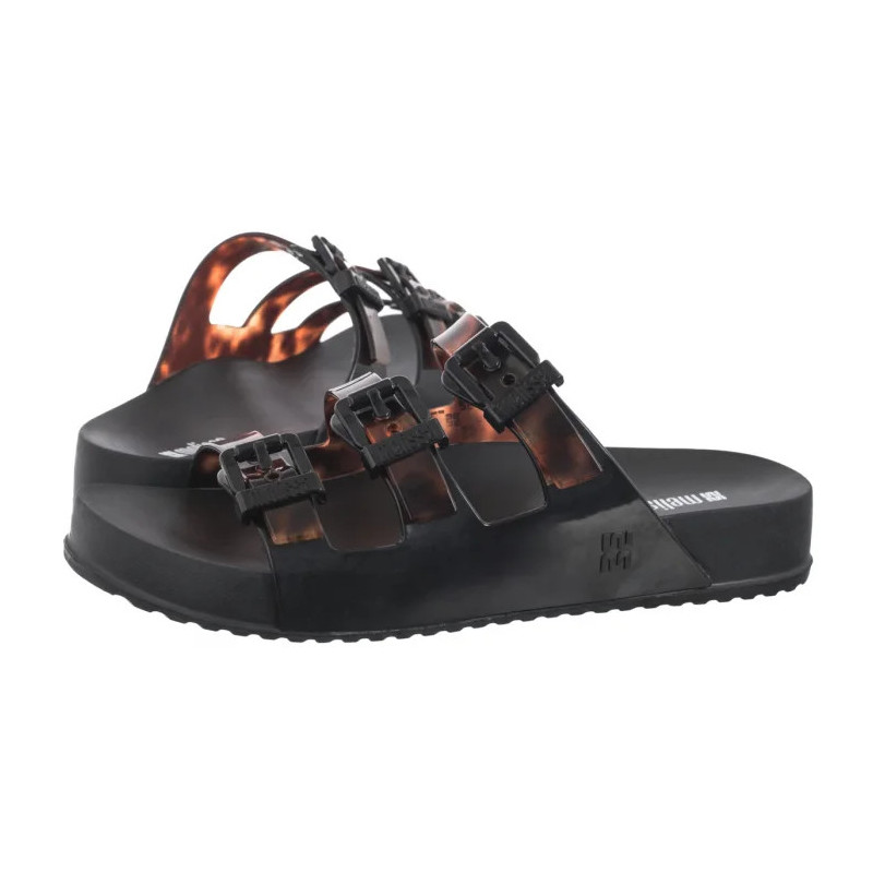 Melissa Cozy Stripes AD 35943/BC962 Black/Clear Tortoise (ML360-b) Naiste kingad/klappide klapid