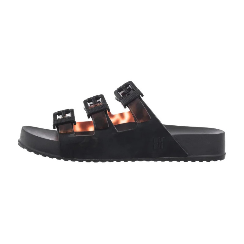 Melissa Cozy Stripes AD 35943/BC962 Black/Clear Tortoise (ML360-b) Naiste kingad/klappide klapid