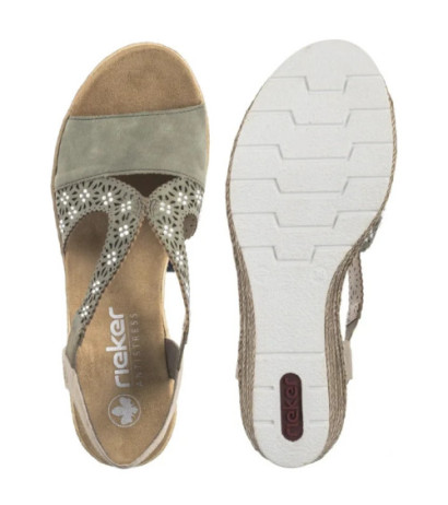 Rieker Zielone 61916-52 Green (RI255-a) kingad