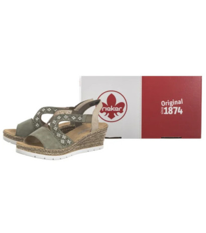 Rieker Zielone 61916-52 Green (RI255-a) kingad