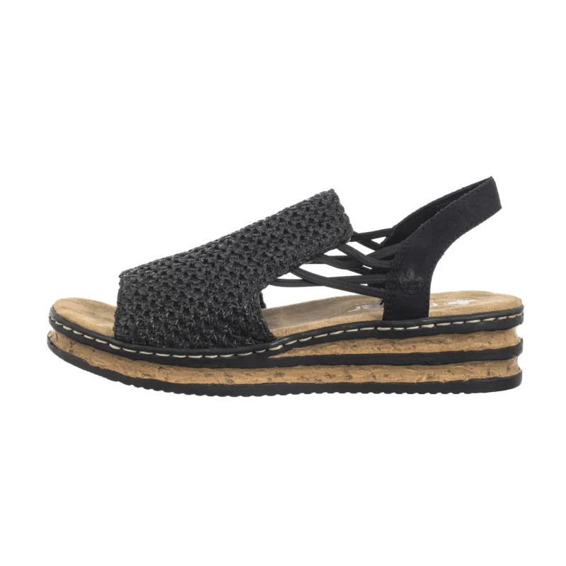 Rieker Czarne 62941-00 Black  (RI258-a) kingad