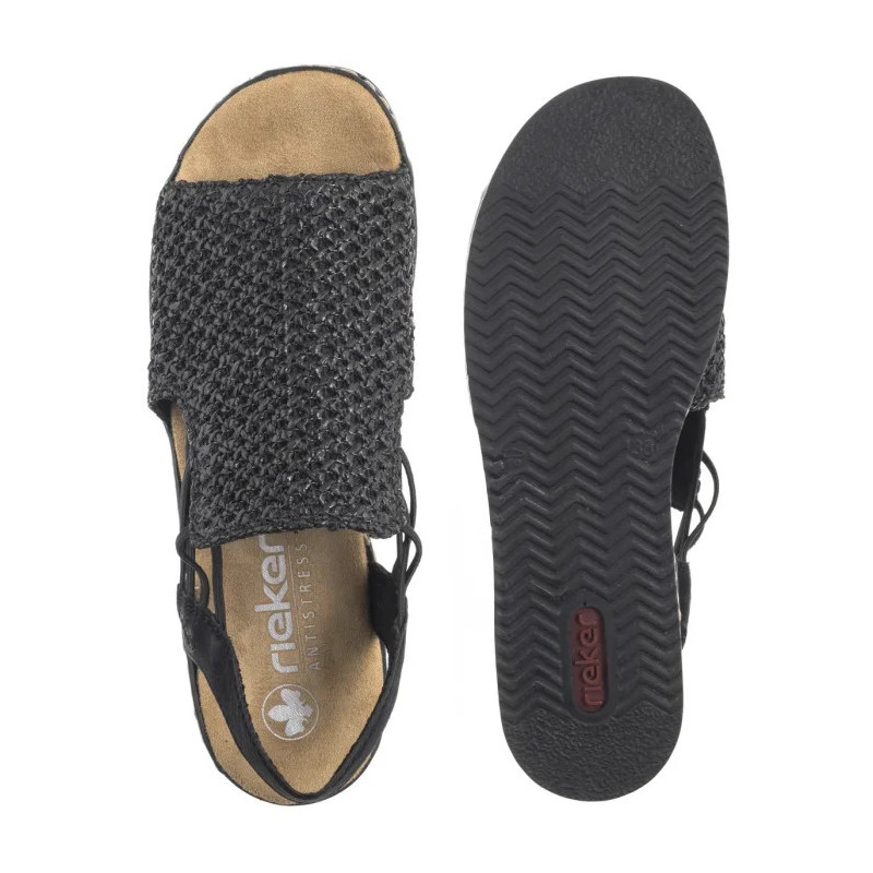 Rieker Czarne 62941-00 Black  (RI258-a) kingad