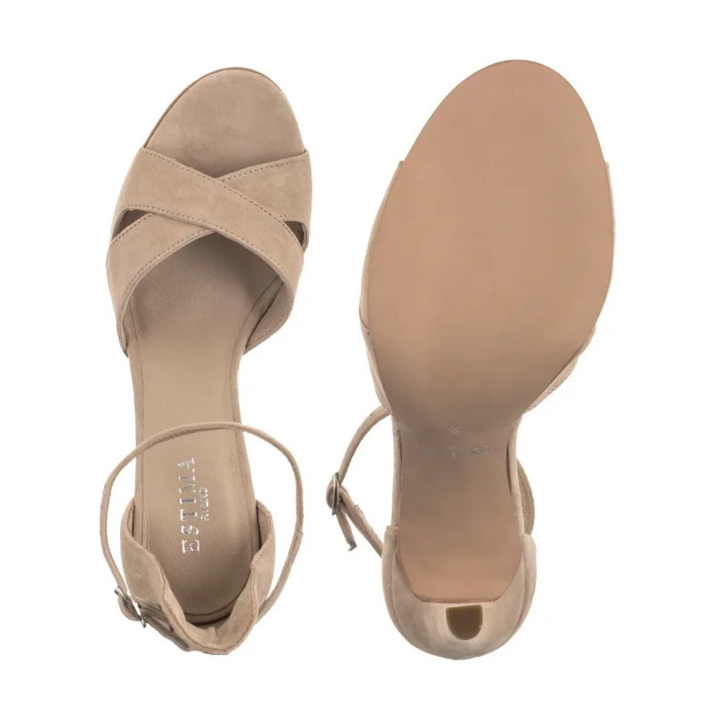 Ryłko Beżowe 9DBN0_R3 __H2 (RY1052-a) kõrged kontsad