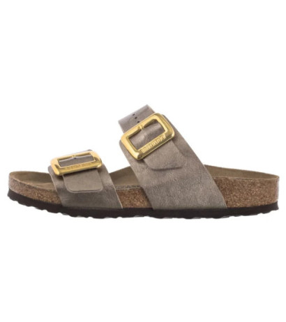 Birkenstock Sydney Cushion Buckle Graceful Taupe 1029372 (BK301-b) Naiste kingad/klappide klapid
