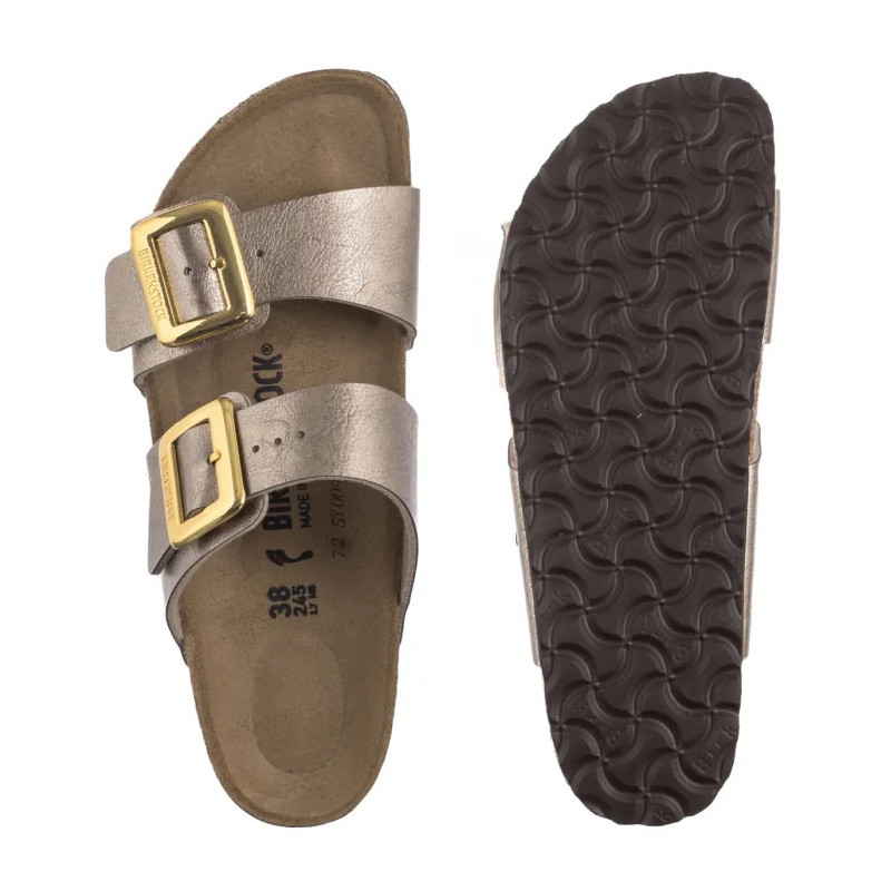 Birkenstock Sydney Cushion Buckle Graceful Taupe 1029372 (BK301-b) Naiste kingad/klappide klapid