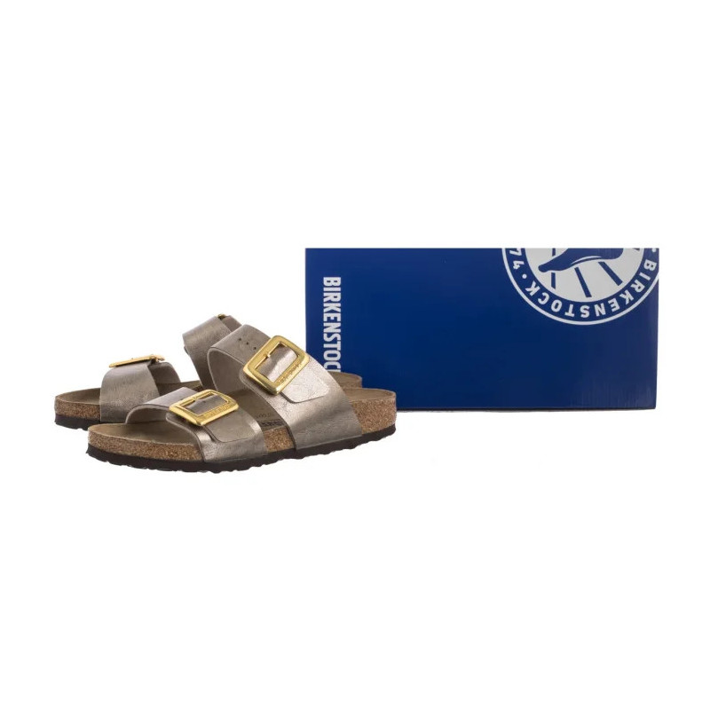 Birkenstock Sydney Cushion Buckle Graceful Taupe 1029372 (BK301-b) Naiste kingad/klappide klapid