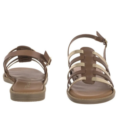 Tamaris Brązowe 1-28104-44 457 Cuoio Comb (TM531-a) sandaalid