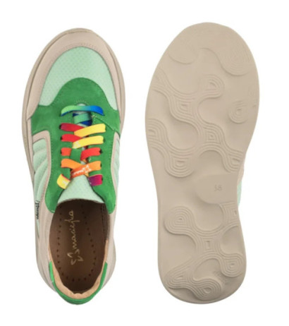 Maciejka Zielone+Beż 06873-09/00-7 (MA1341-a) kingad